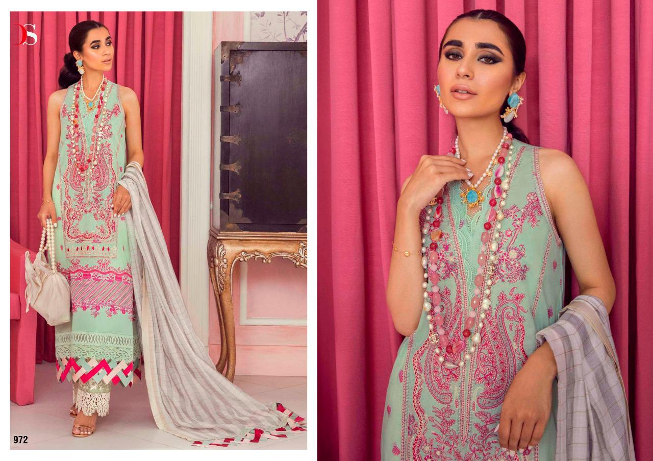 Deepsy Sana Safinaz Muzlin 3 Latest Fancy Pure Cotton Print With Embroidery Designer Pakistani Salwar Suits Collection